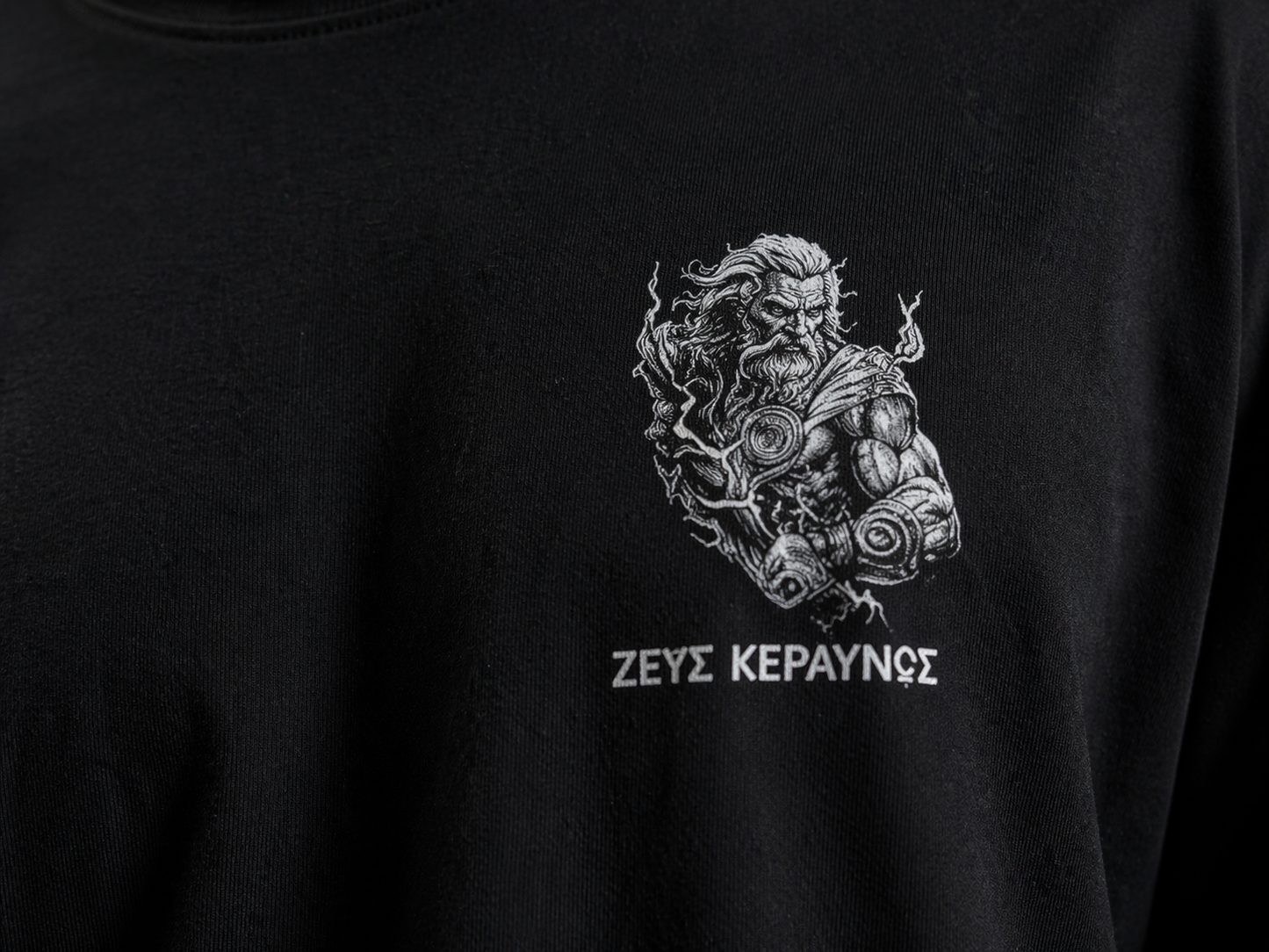 Camiseta Zeus Unisex Oversize – VORNELLO