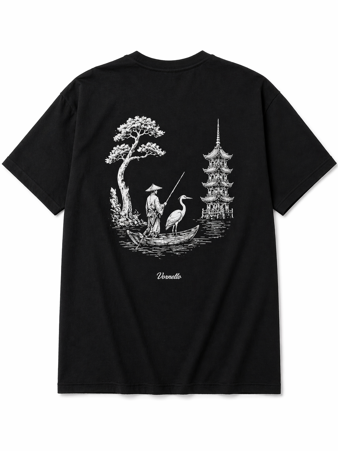 Camiseta Oversize Arte Japonés – 230 GSM