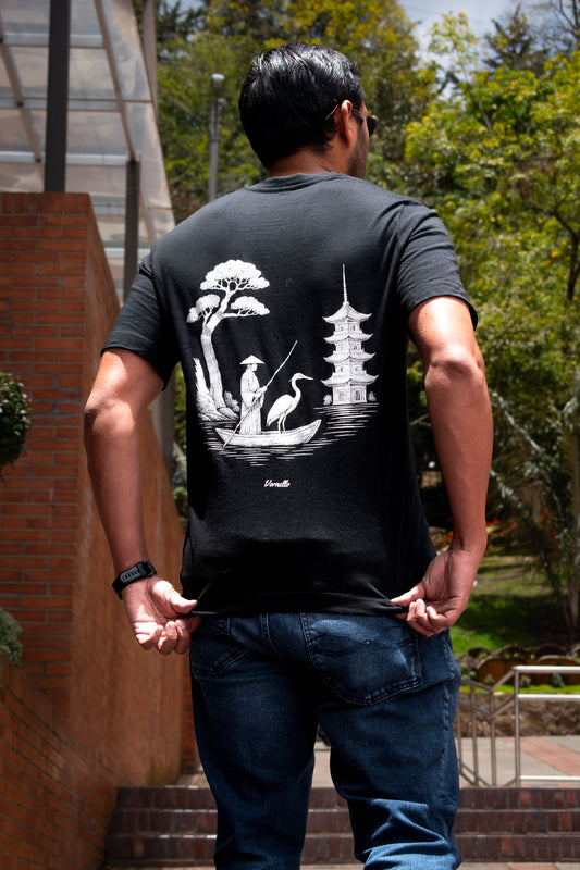 Camiseta Vornello Regular Fit – 230GSM - Arte Japonés