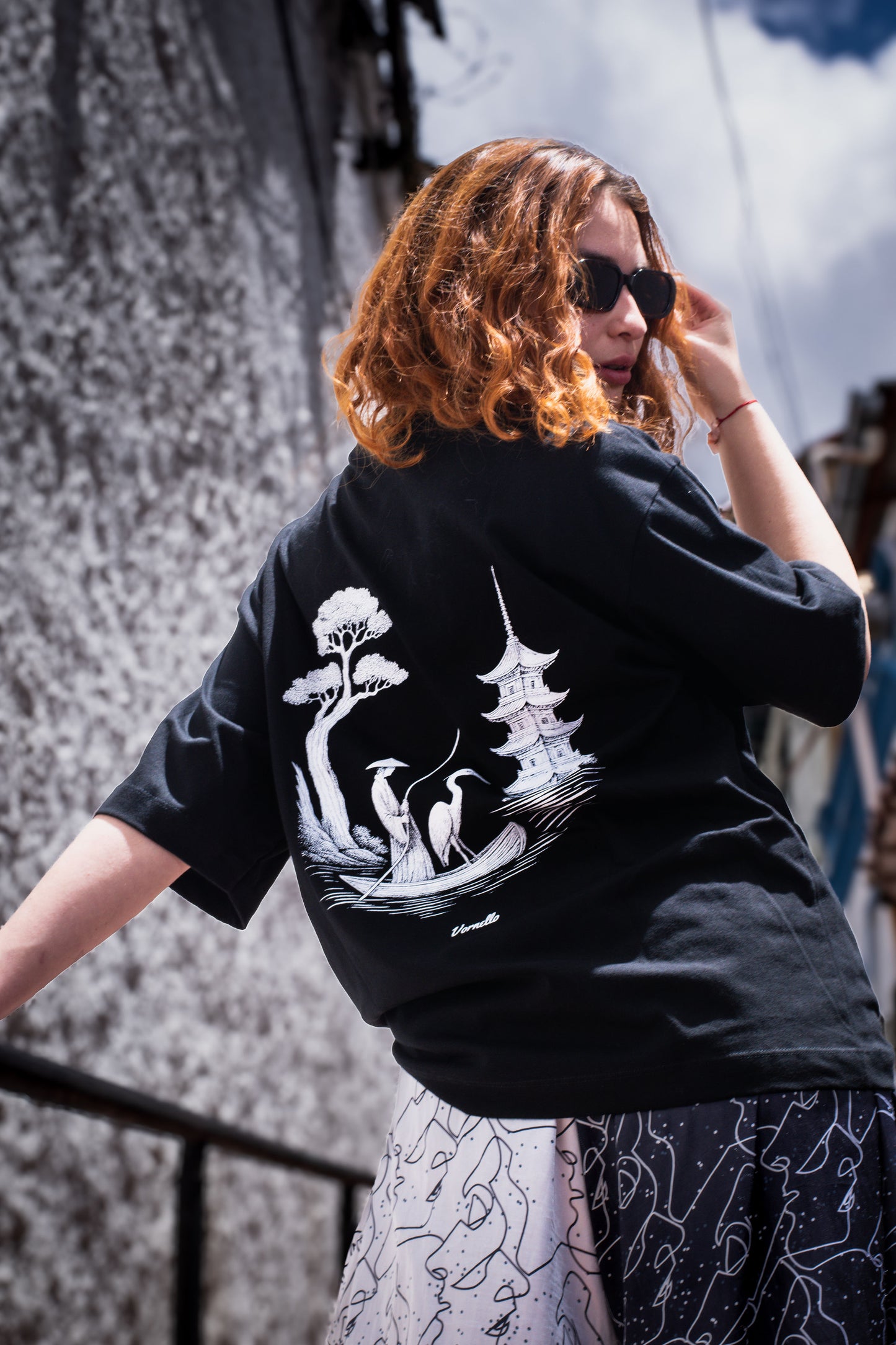 Camiseta Vornello Oversize - 230 GSM – Arte Japonés